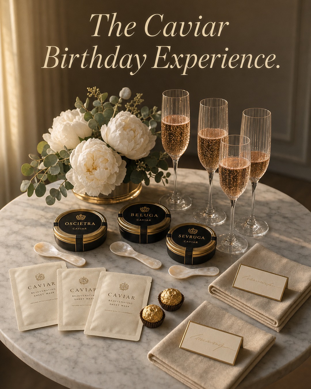 Caviar Birthday Experience